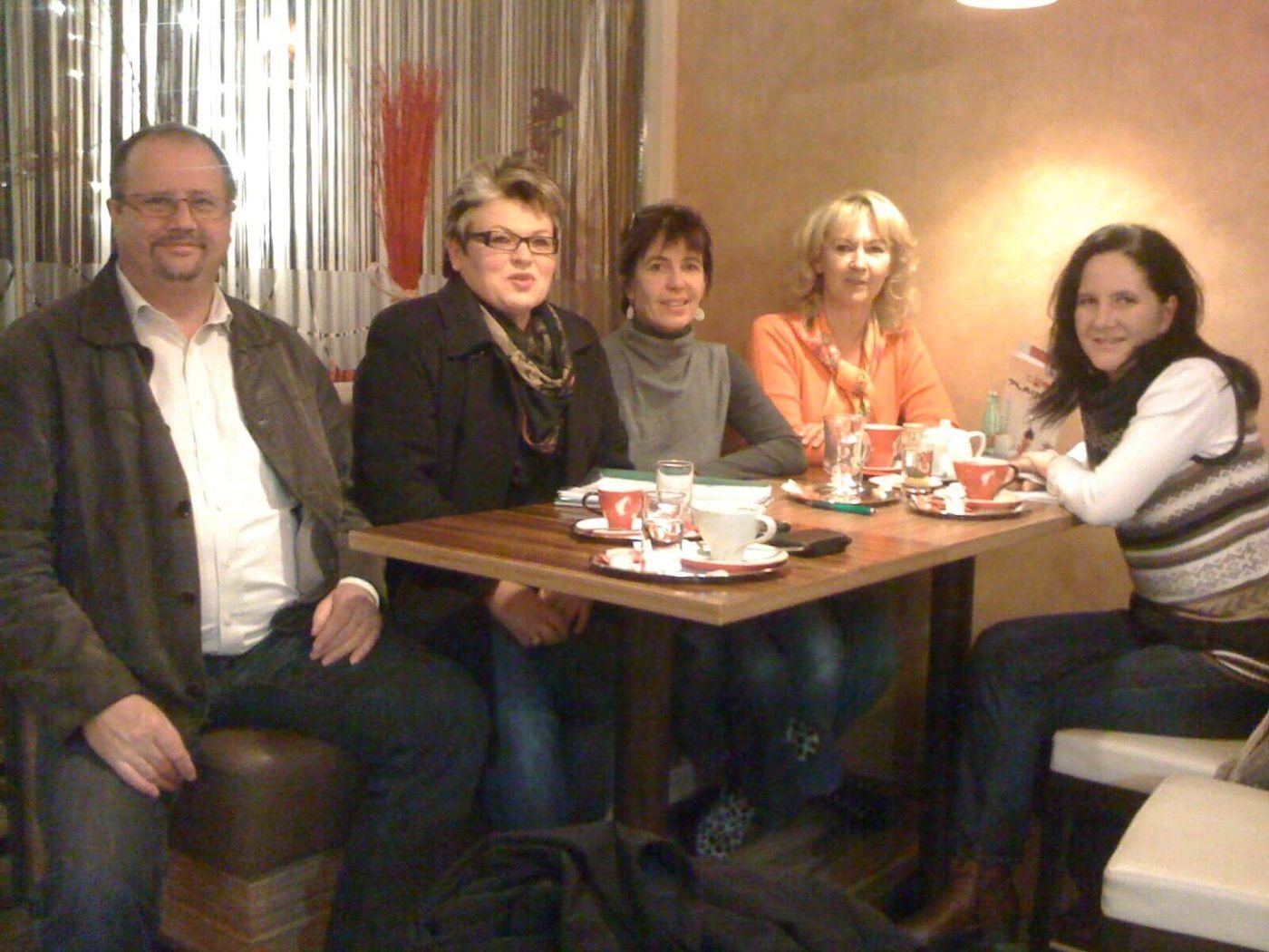 2012 Besprechung Team mit Hr.Allmann Vorsitzender Soziales