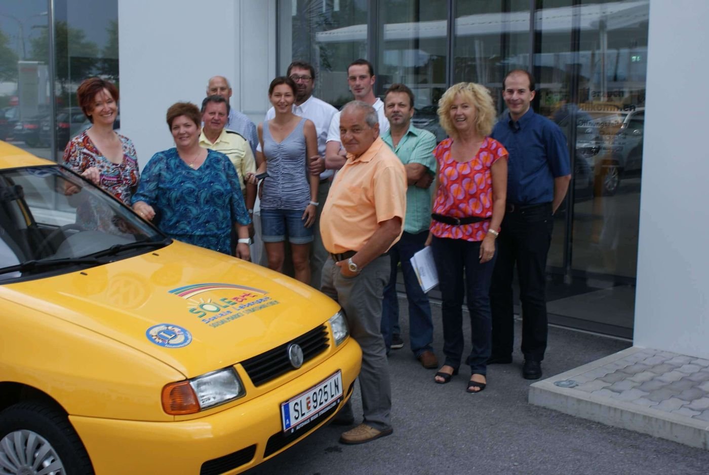 2012 unsere fahrer holen unser lieferauto ab
