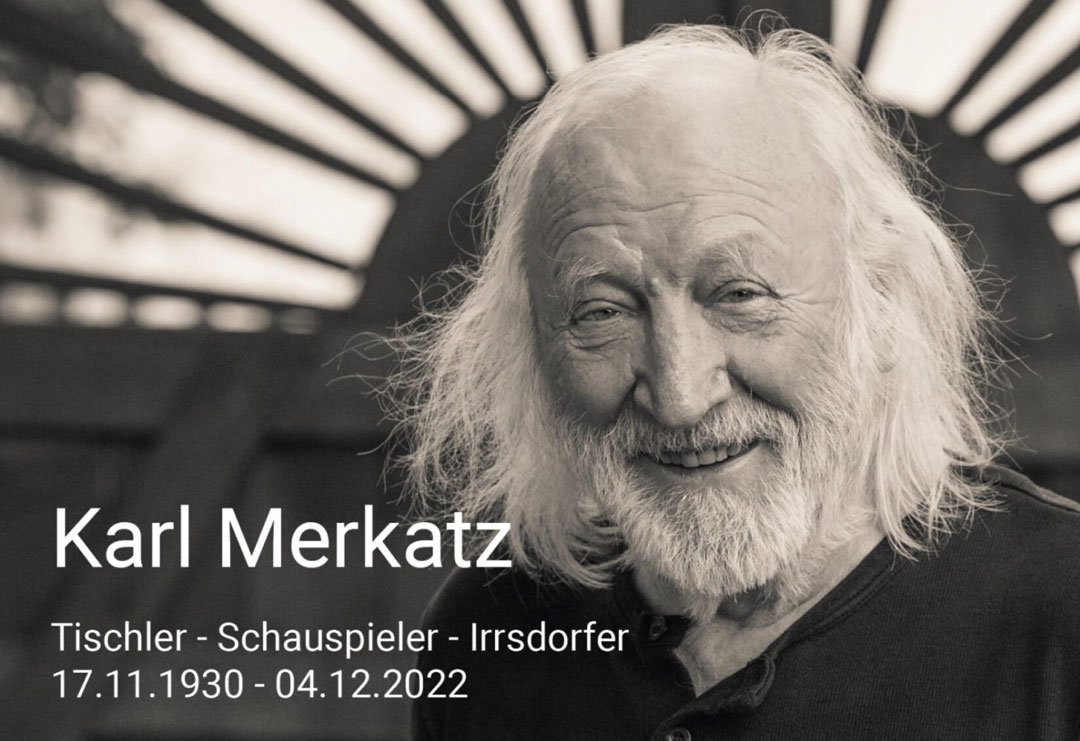 Karl Merkatz, langjähriger Schirmherr von SOLEart