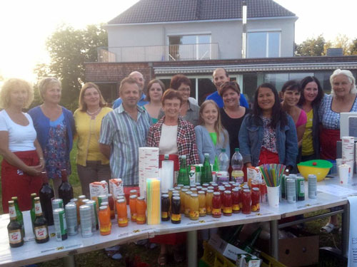 2012 Mitarbeiter von SOLEart beim Sommerkino Straßwalchen